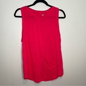 Gap Luxe hot pink tank top size‎ XL